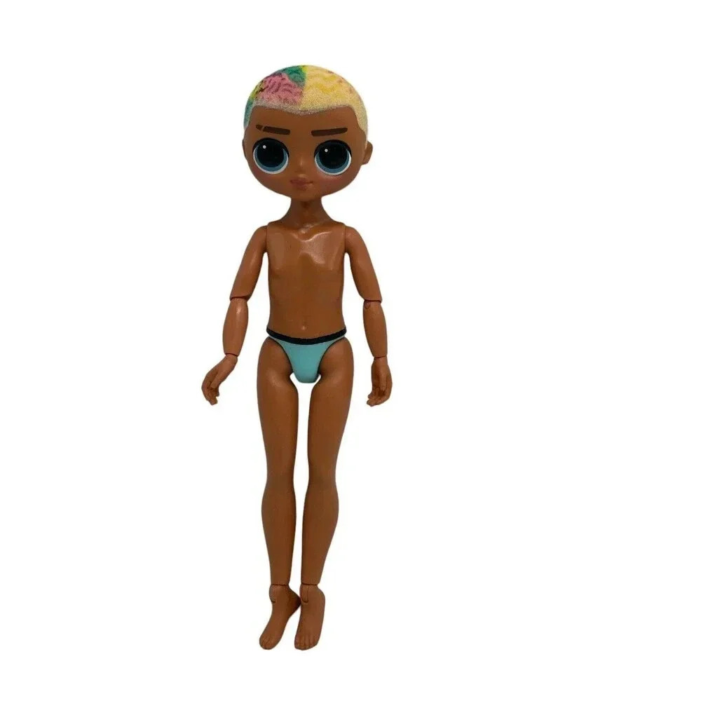 LOL Surprise OMG GUYS COOL LEV Doll Nude Colorful Hair